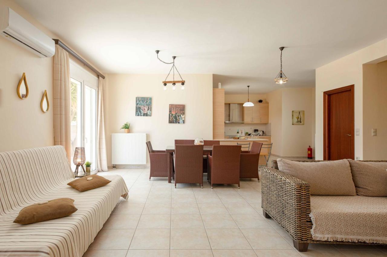 Villa Melenia For Family Holidays By The Beach Agia Pelagia  Exterior foto