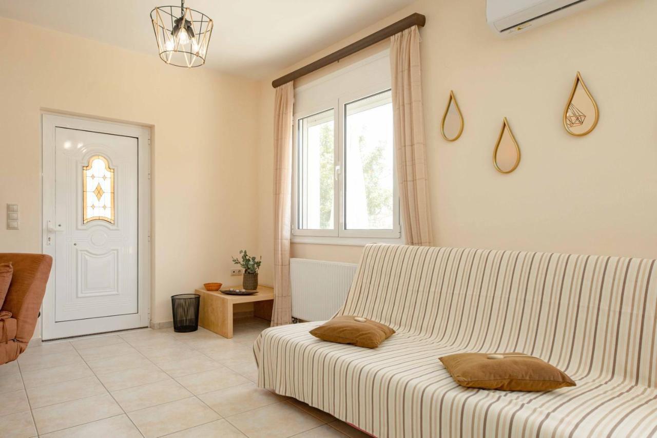 Villa Melenia For Family Holidays By The Beach Agia Pelagia  Exterior foto