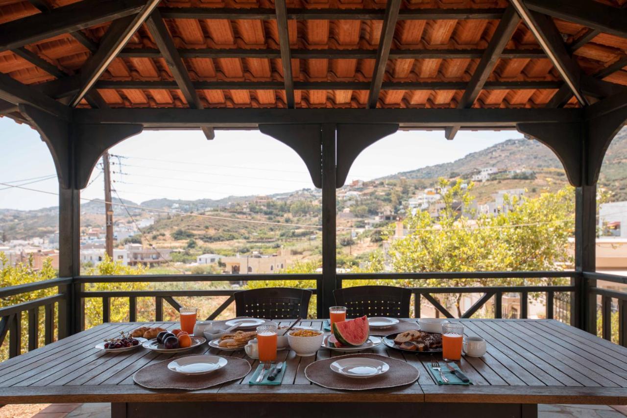 Villa Melenia For Family Holidays By The Beach Agia Pelagia  Exterior foto